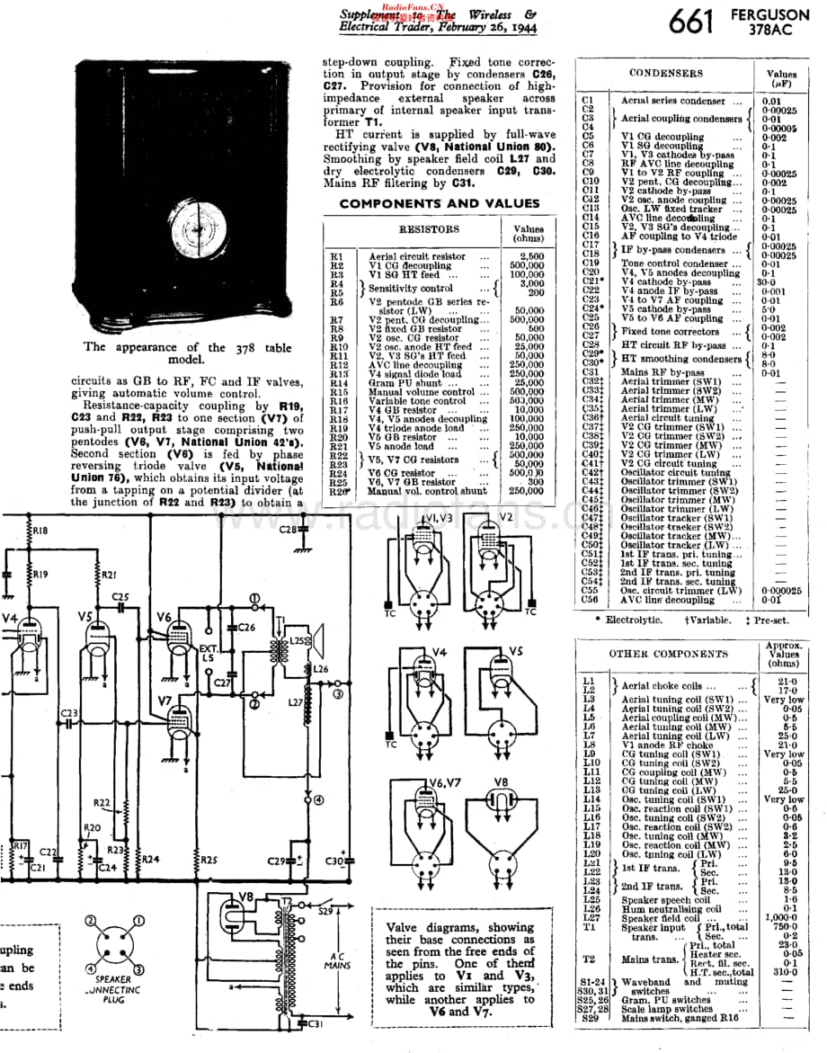 Ferguson_378维修电路原理图.pdf_第2页