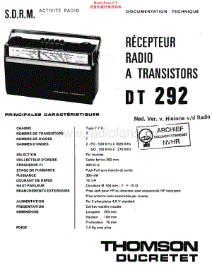 Ducretet_DT292维修电路原理图.pdf