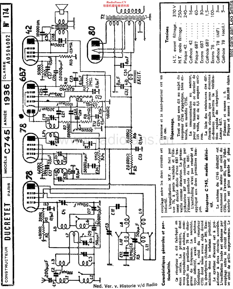 Ducretet_C745维修电路原理图.pdf_第1页