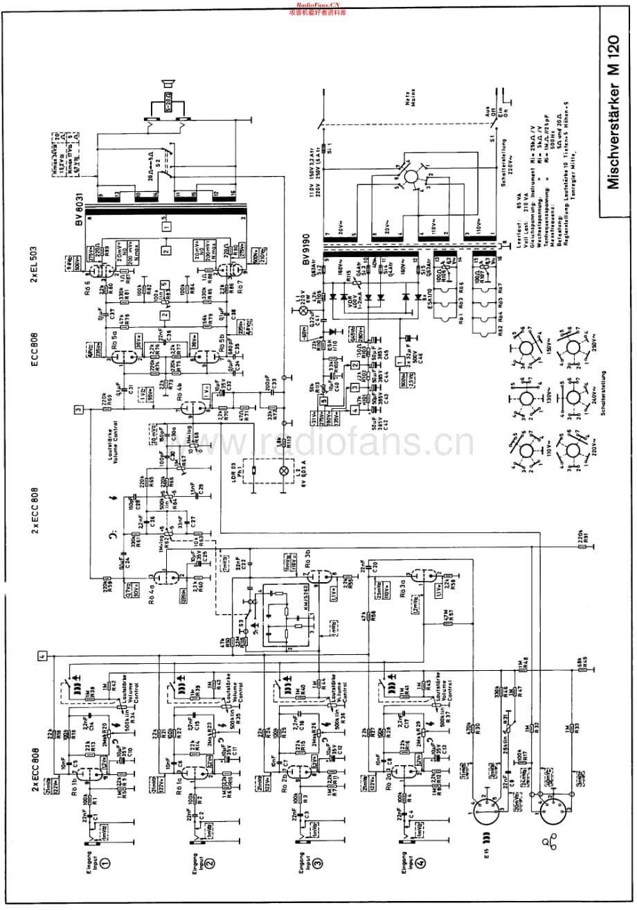 Echolette_M120维修电路原理图.pdf_第1页
