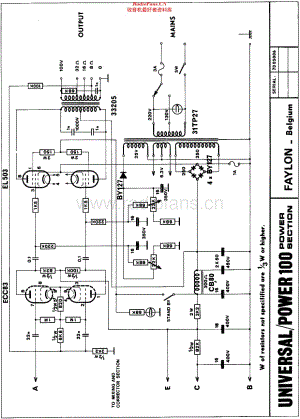 Faylon_Power100维修电路原理图.pdf