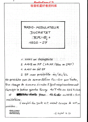 Ducretet_RM6-27维修电路原理图.pdf