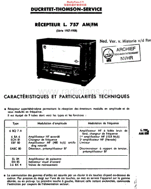 Ducretet_L757维修电路原理图.pdf