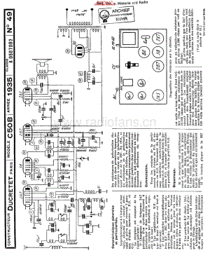 Ducretet_C50B维修电路原理图.pdf
