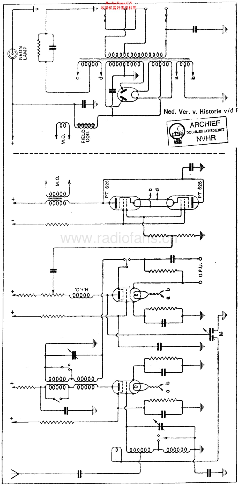 Faraday_Radiogram维修电路原理图.pdf_第1页