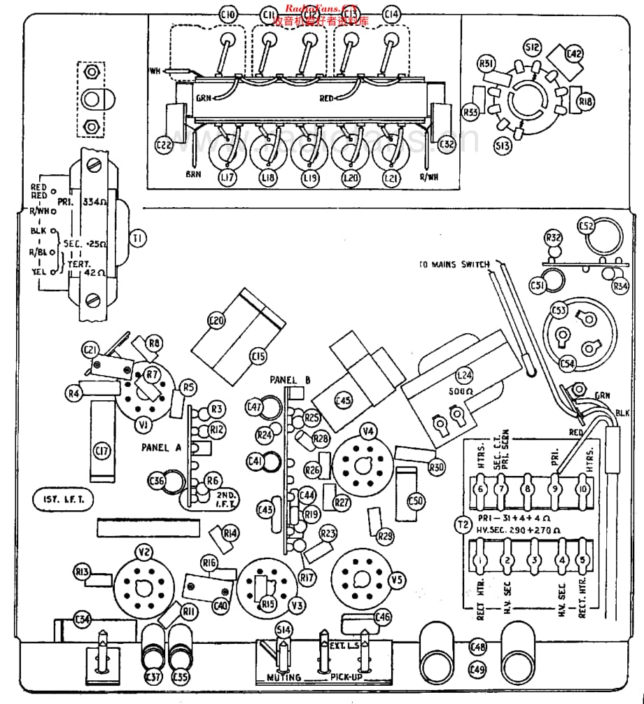 Ekco_A23维修电路原理图.pdf_第3页
