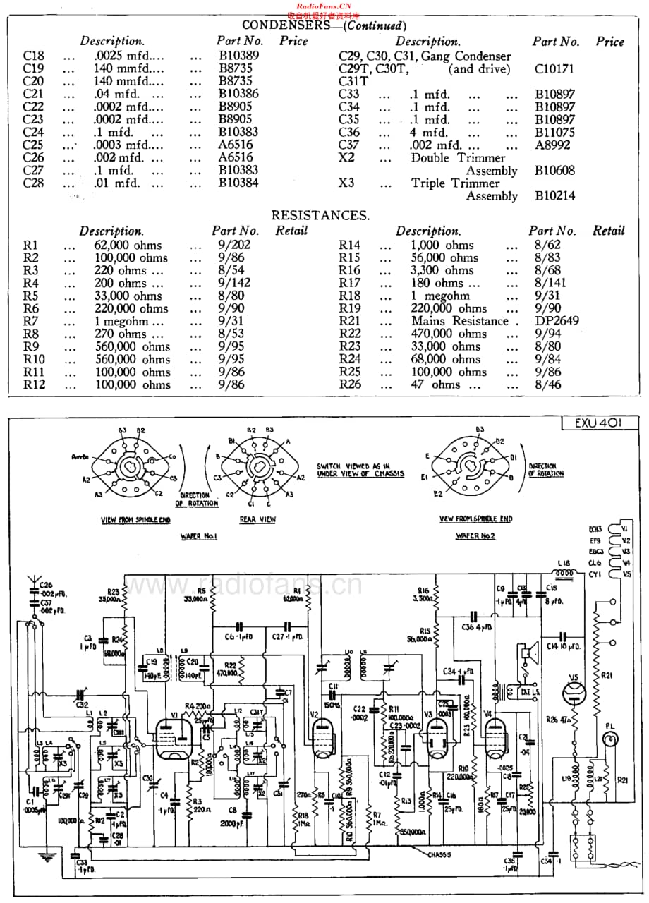 Ekco_EXU401维修电路原理图.pdf_第2页