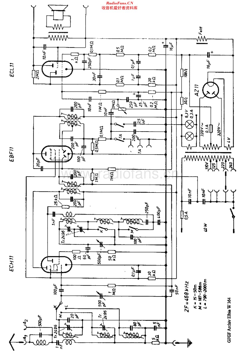 Elbia_W364维修电路原理图.pdf_第1页
