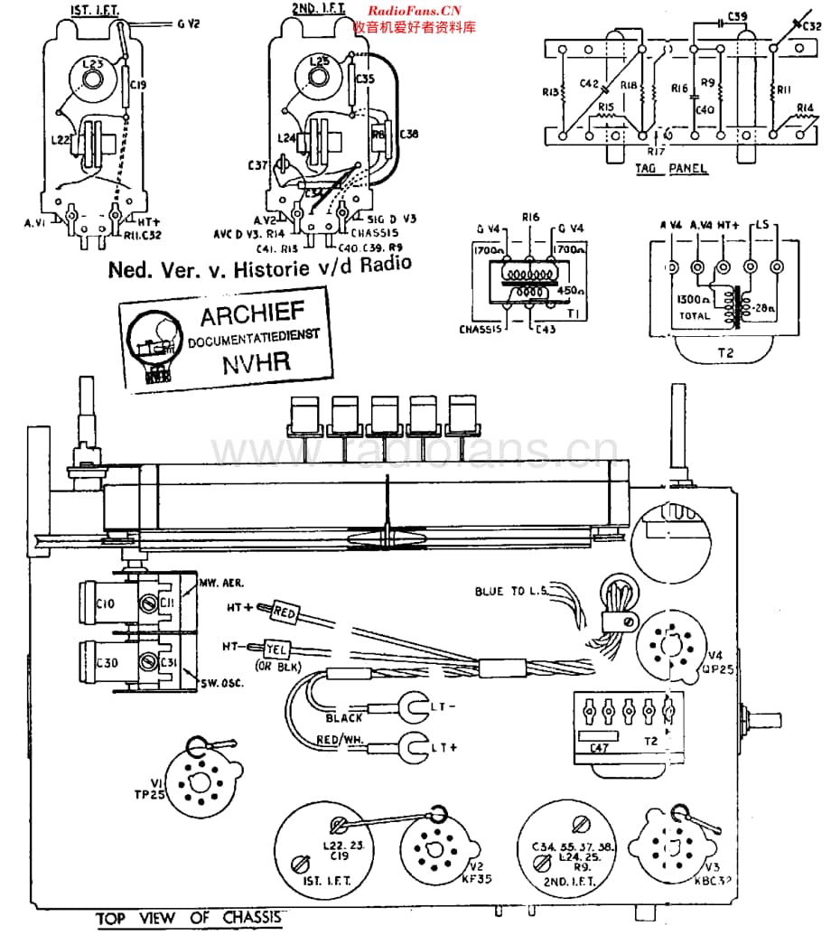Ekco_B25维修电路原理图.pdf_第1页