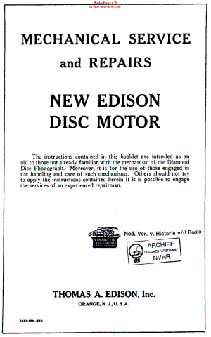 Edison_DiamondDisc维修电路原理图.pdf