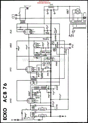 Ekco_ACB76B维修电路原理图.pdf