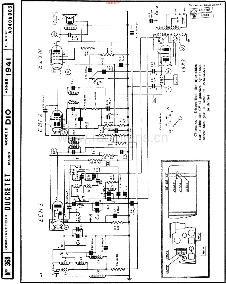Ducretet_D10维修电路原理图.pdf_第1页