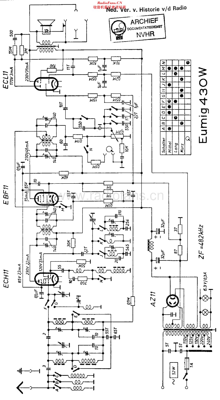 Eumig_430W维修电路原理图.pdf_第1页