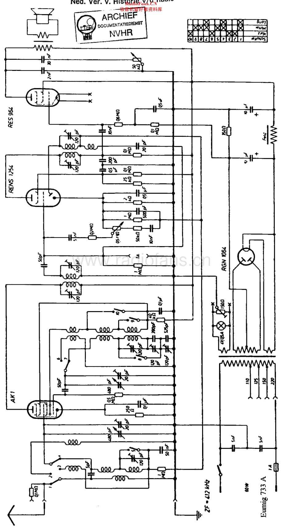 Eumig_733A维修电路原理图.pdf_第1页