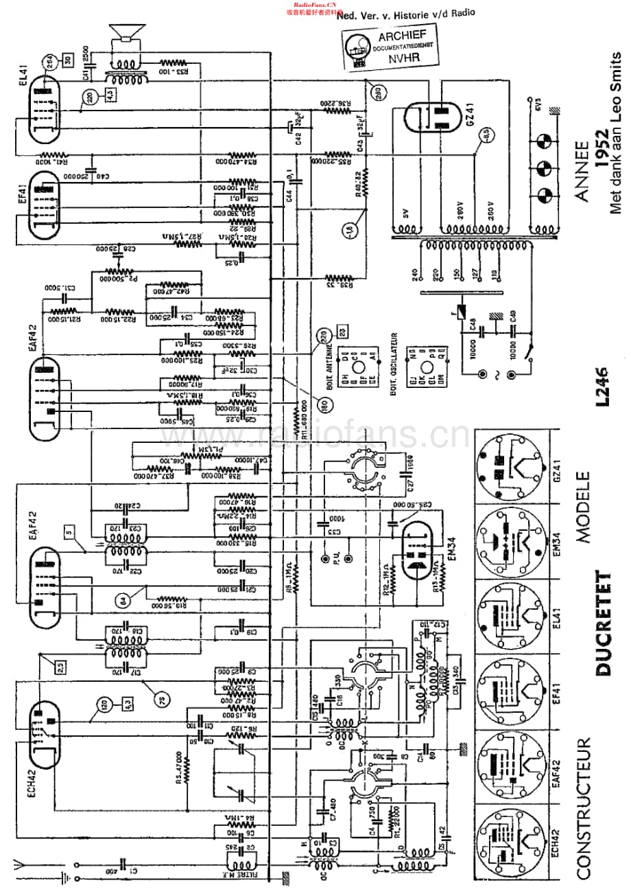 Ducretet_L246维修电路原理图.pdf_第1页