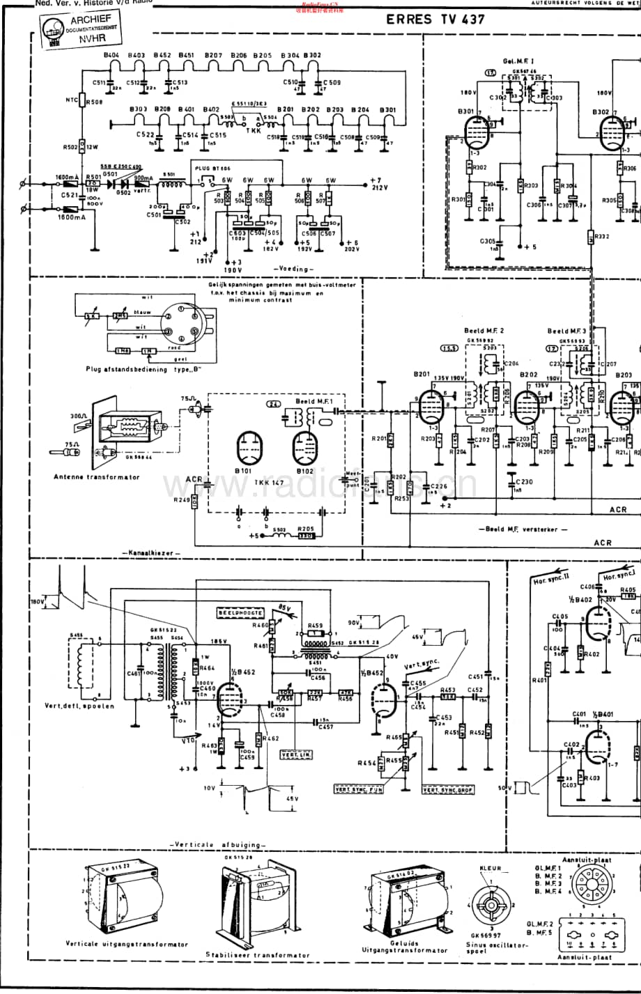 Erres_TV437维修电路原理图.pdf_第1页