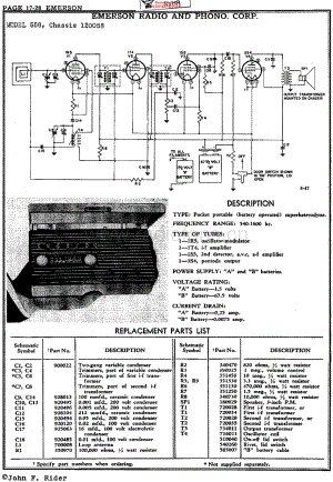 Emerson_558维修电路原理图.pdf