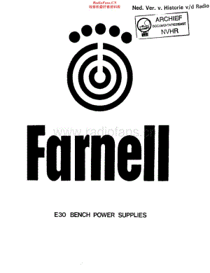 Farnell_E30-1维修电路原理图.pdf