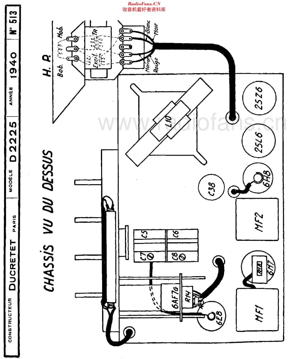 Ducretet_D2225维修电路原理图.pdf_第3页