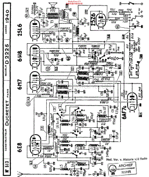 Ducretet_D2225维修电路原理图.pdf