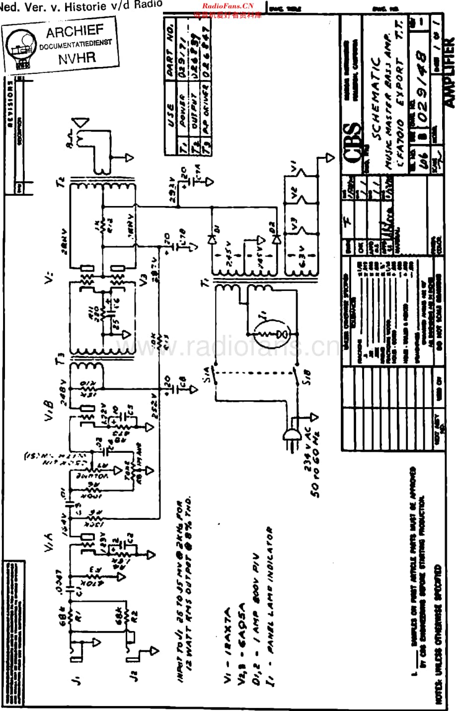 Fender_CFA7010维修电路原理图.pdf_第1页