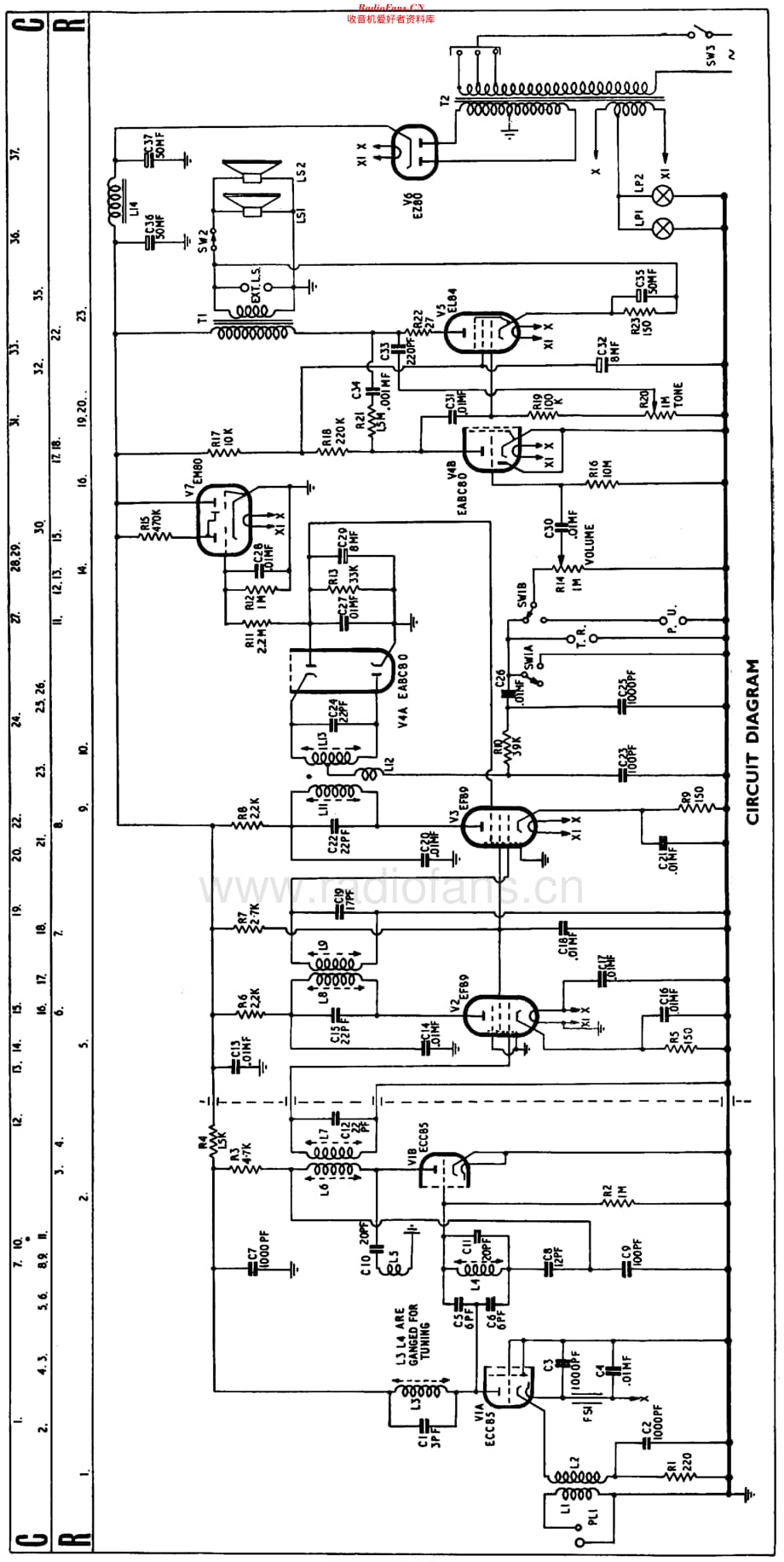 Ekco_A274维修电路原理图.pdf_第2页