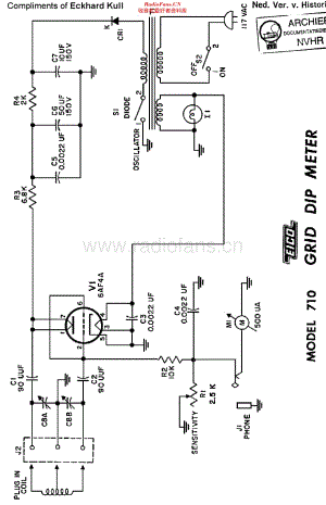 Eico_710维修电路原理图.pdf