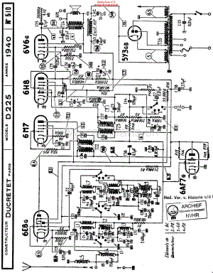 Ducretet_D225维修电路原理图.pdf