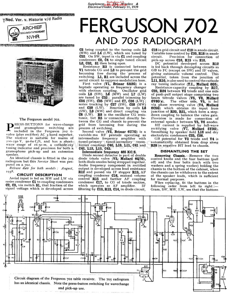 Ferguson_702维修电路原理图.pdf_第1页