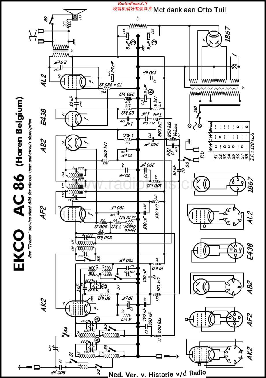 Ekco_ACB86维修电路原理图.pdf_第1页