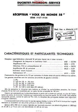 Ducretet_VoixDuMonde58维修电路原理图.pdf