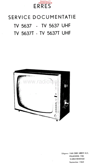 Erres_TV5637维修电路原理图.pdf
