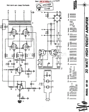 Eico_HF30维修电路原理图.pdf
