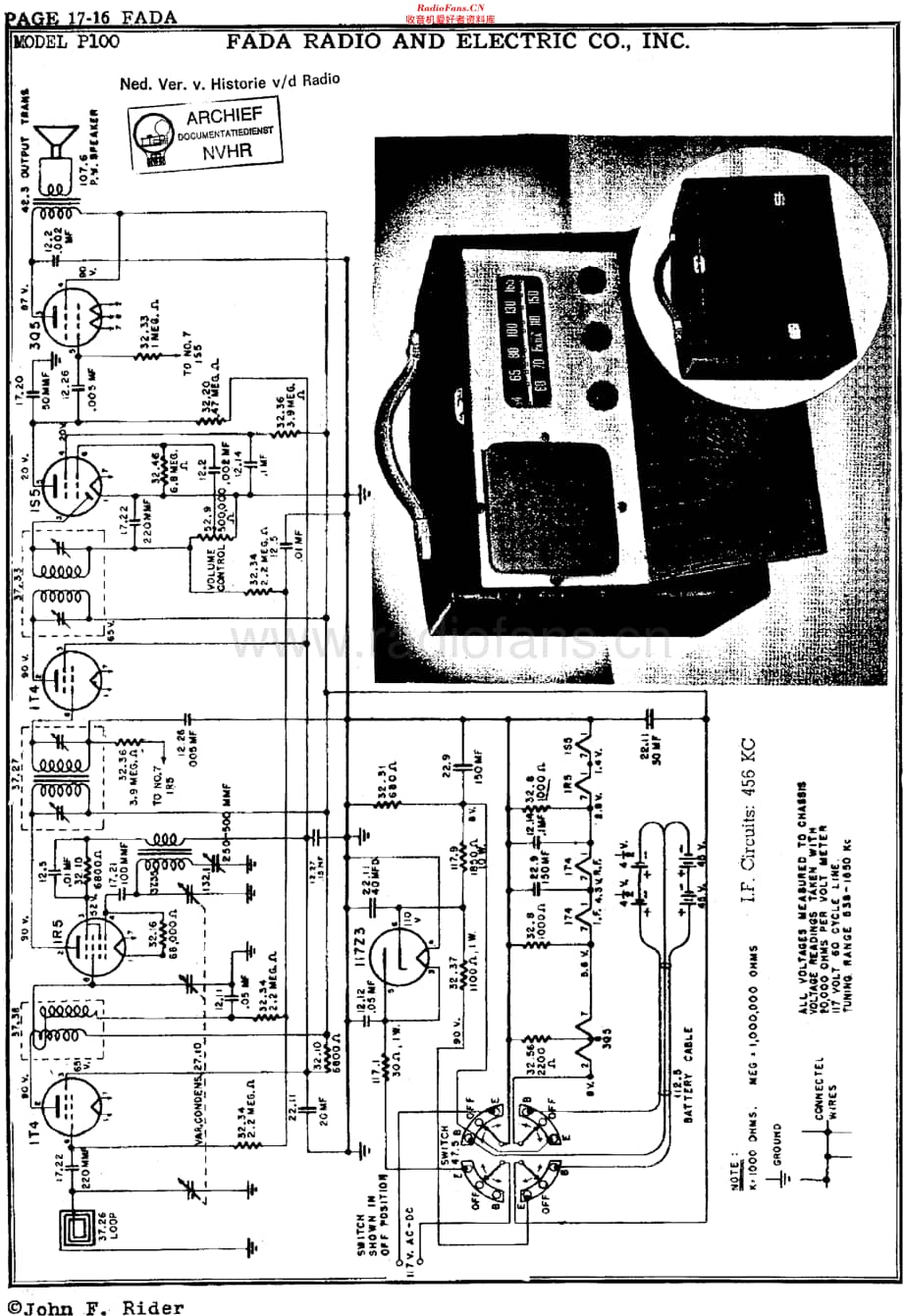 Fada_P100维修电路原理图.pdf_第1页