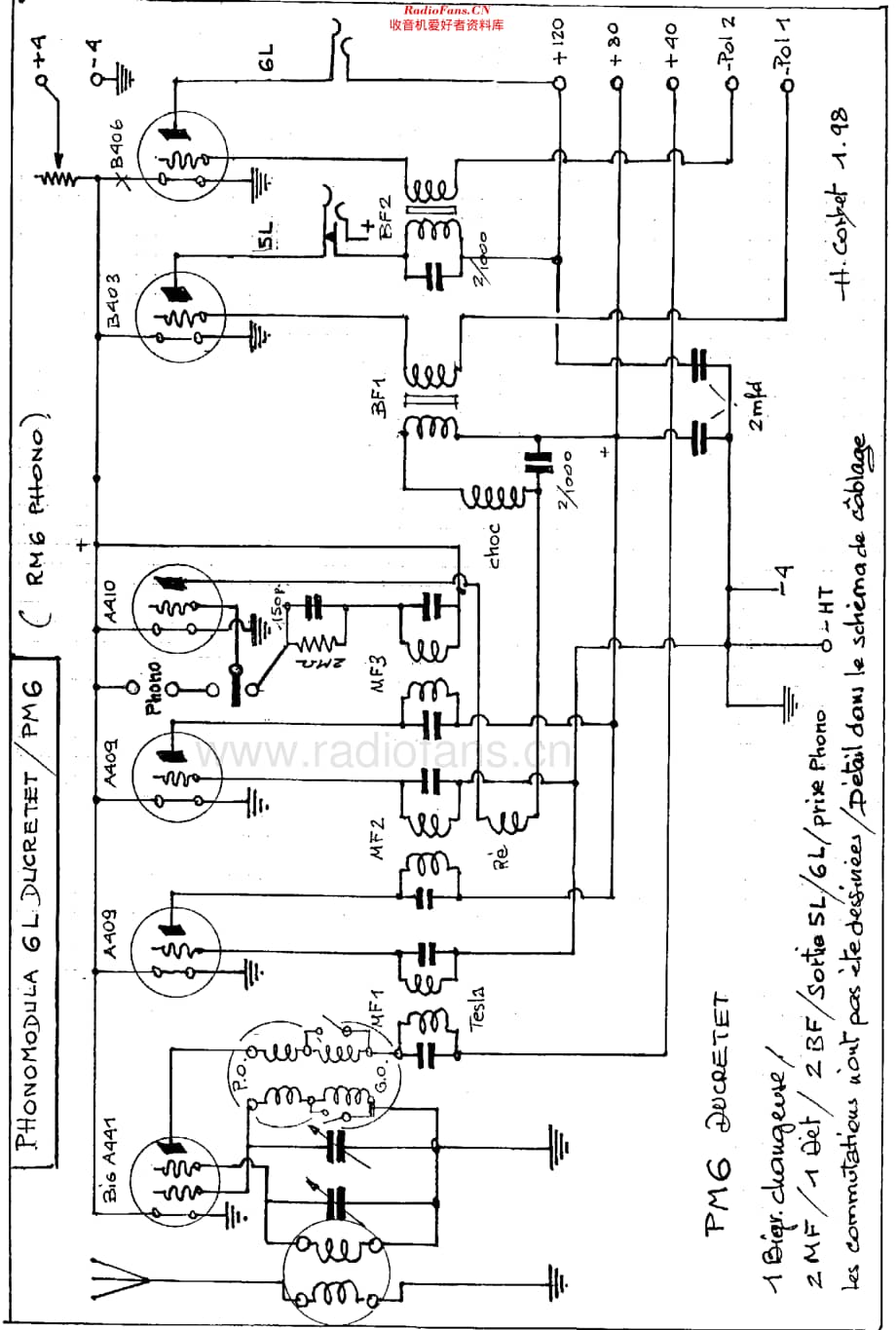Ducretet_PM6维修电路原理图.pdf_第2页