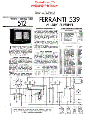 Ferranti_539维修电路原理图.pdf