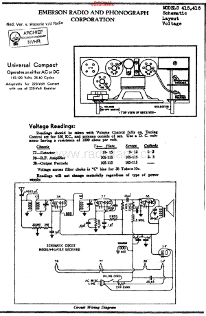 Emerson_415维修电路原理图.pdf