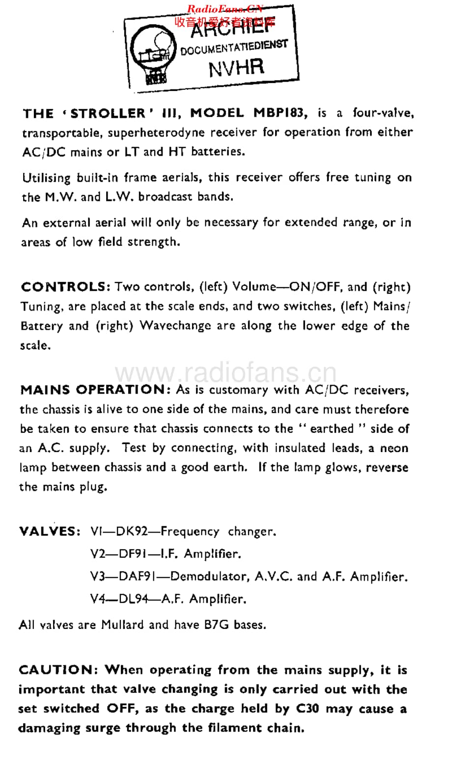 Ekco_MBP183维修电路原理图.pdf_第1页