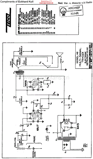 Eico_145维修电路原理图.pdf