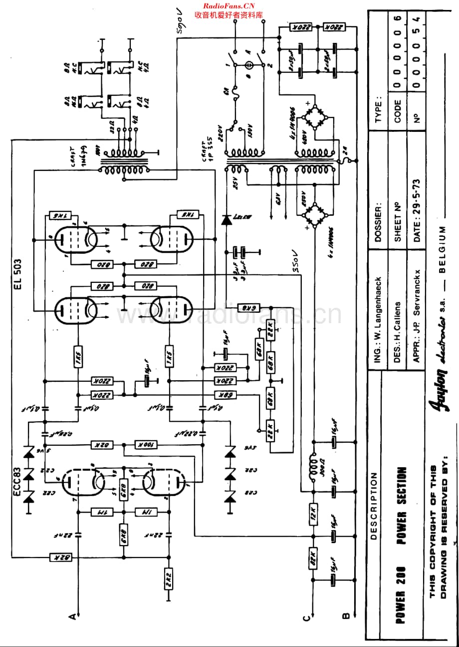 Faylon_Power200维修电路原理图.pdf_第1页