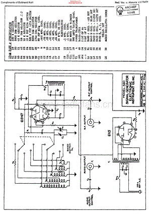 Eico_320维修电路原理图.pdf