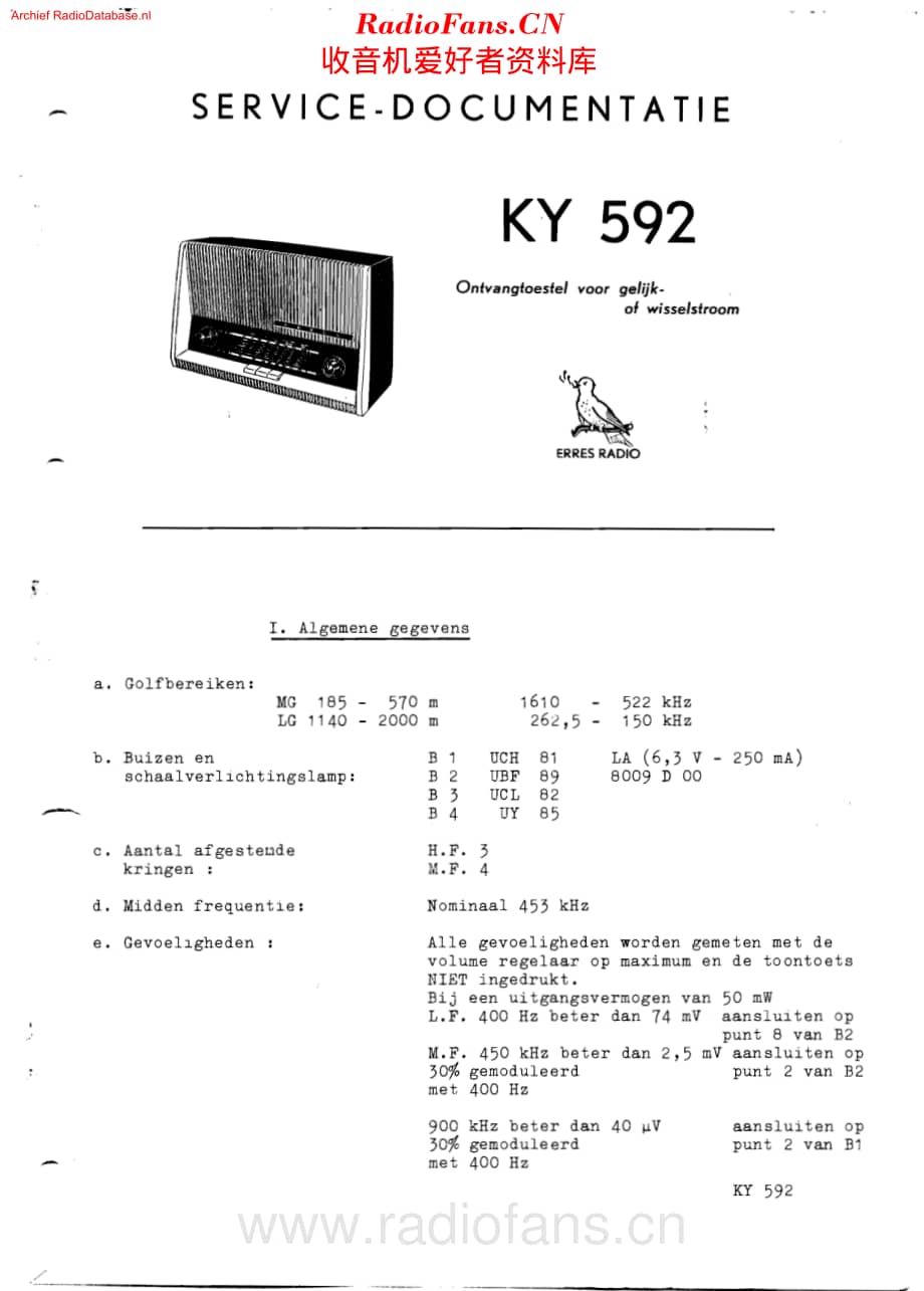 Erres_KY592维修电路原理图.pdf_第1页