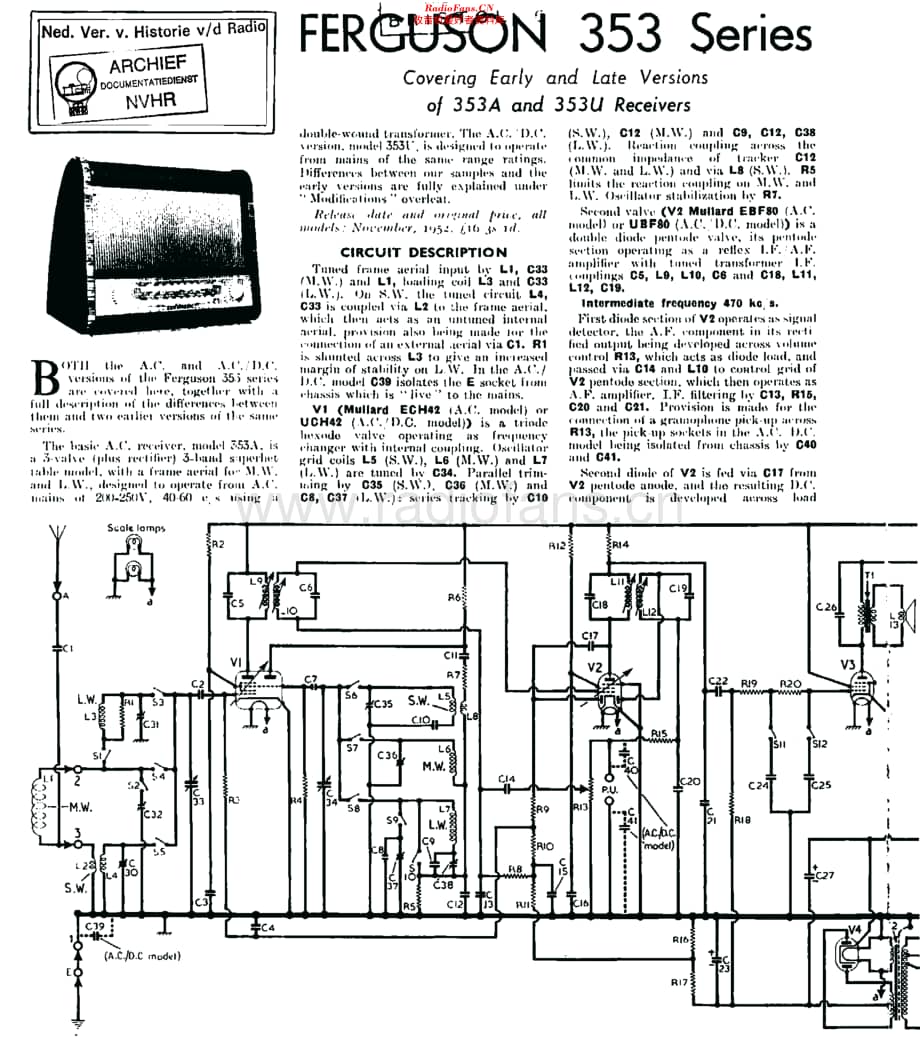 Ferguson_353A维修电路原理图.pdf_第1页