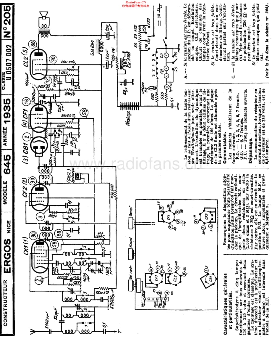 Ergos_645维修电路原理图.pdf_第1页