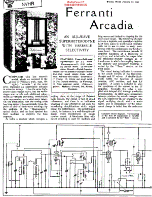 Ferranti_Arcadia36_rht维修电路原理图.pdf