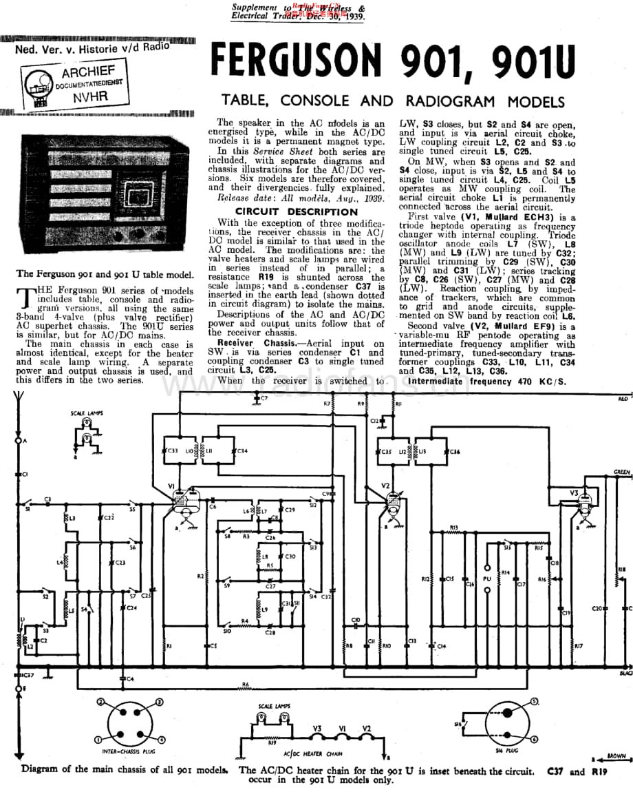Ferguson_901维修电路原理图.pdf_第1页