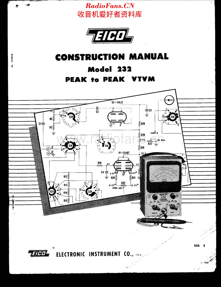 Eico_232维修电路原理图.pdf_第1页