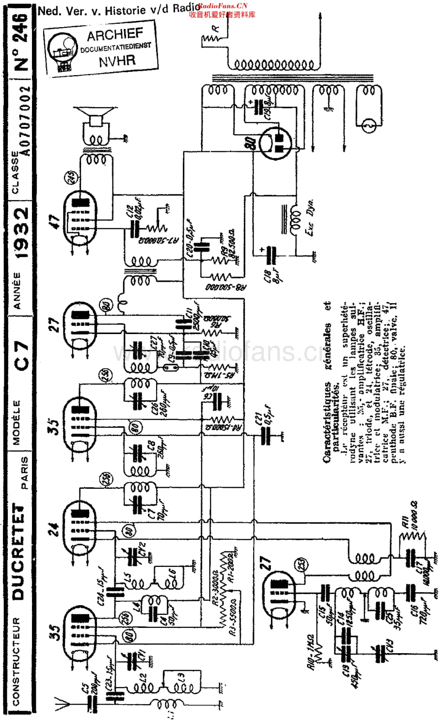 Ducretet_C7维修电路原理图.pdf_第1页