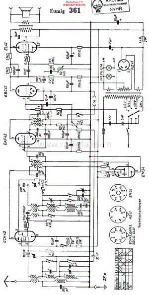 Eumig_361维修电路原理图.pdf