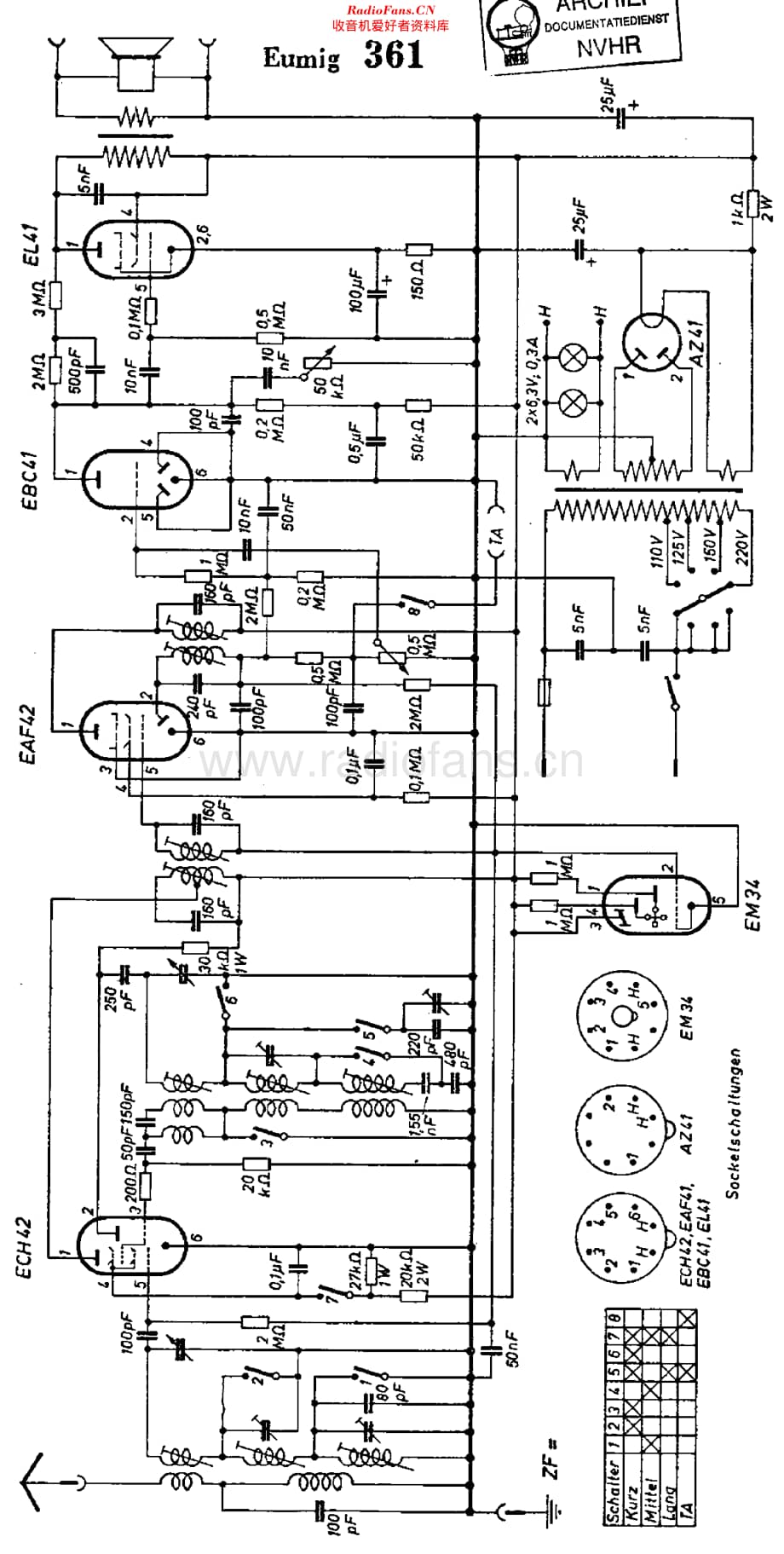 Eumig_361维修电路原理图.pdf_第1页